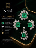 Columbia Emerald Set