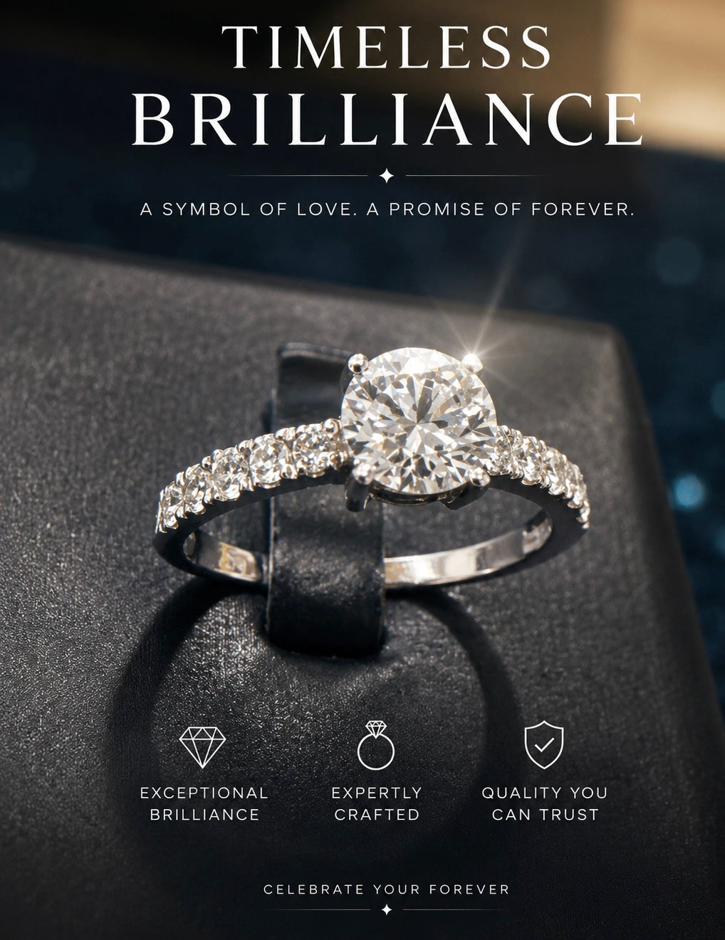 0.9GIA Dimond Ring